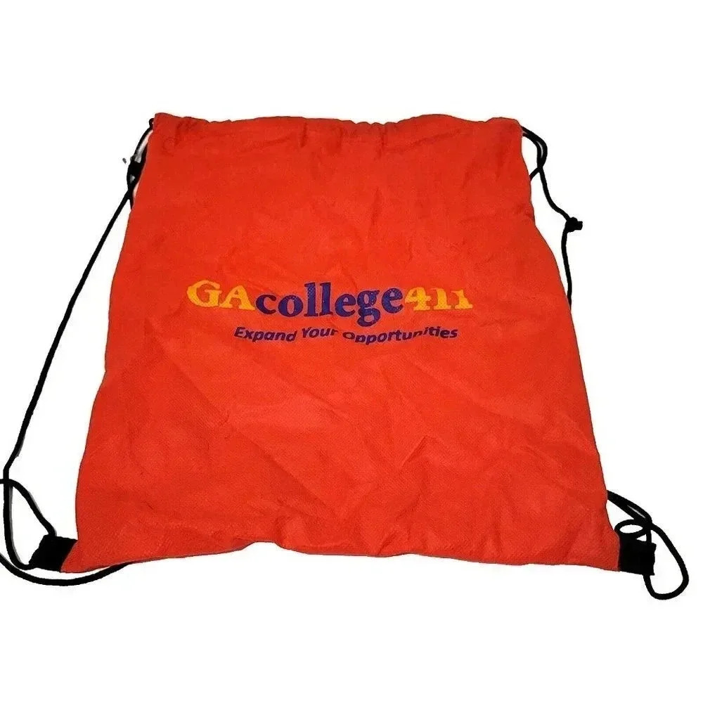 Georgia College 411 Backpack Bag Red Lightweight